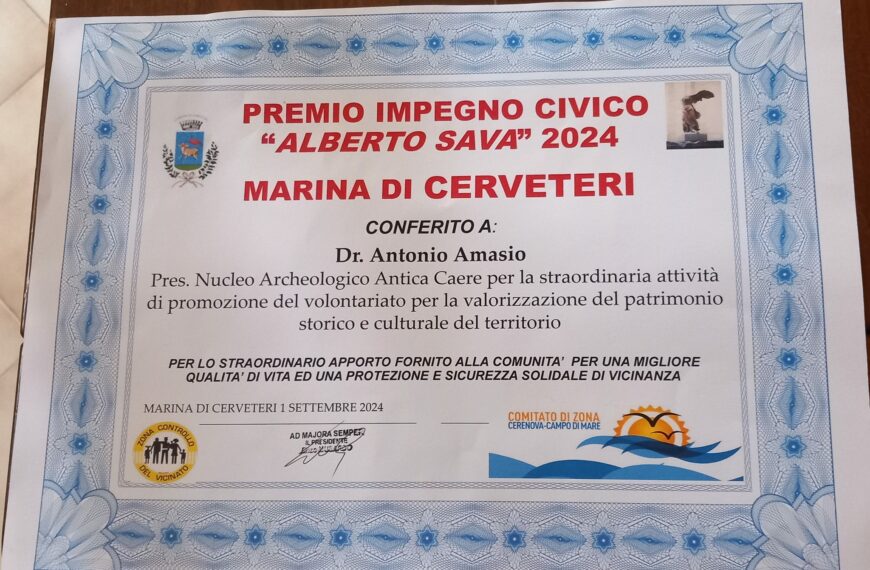 Premio impegno civico “Alberto Sava” 2024