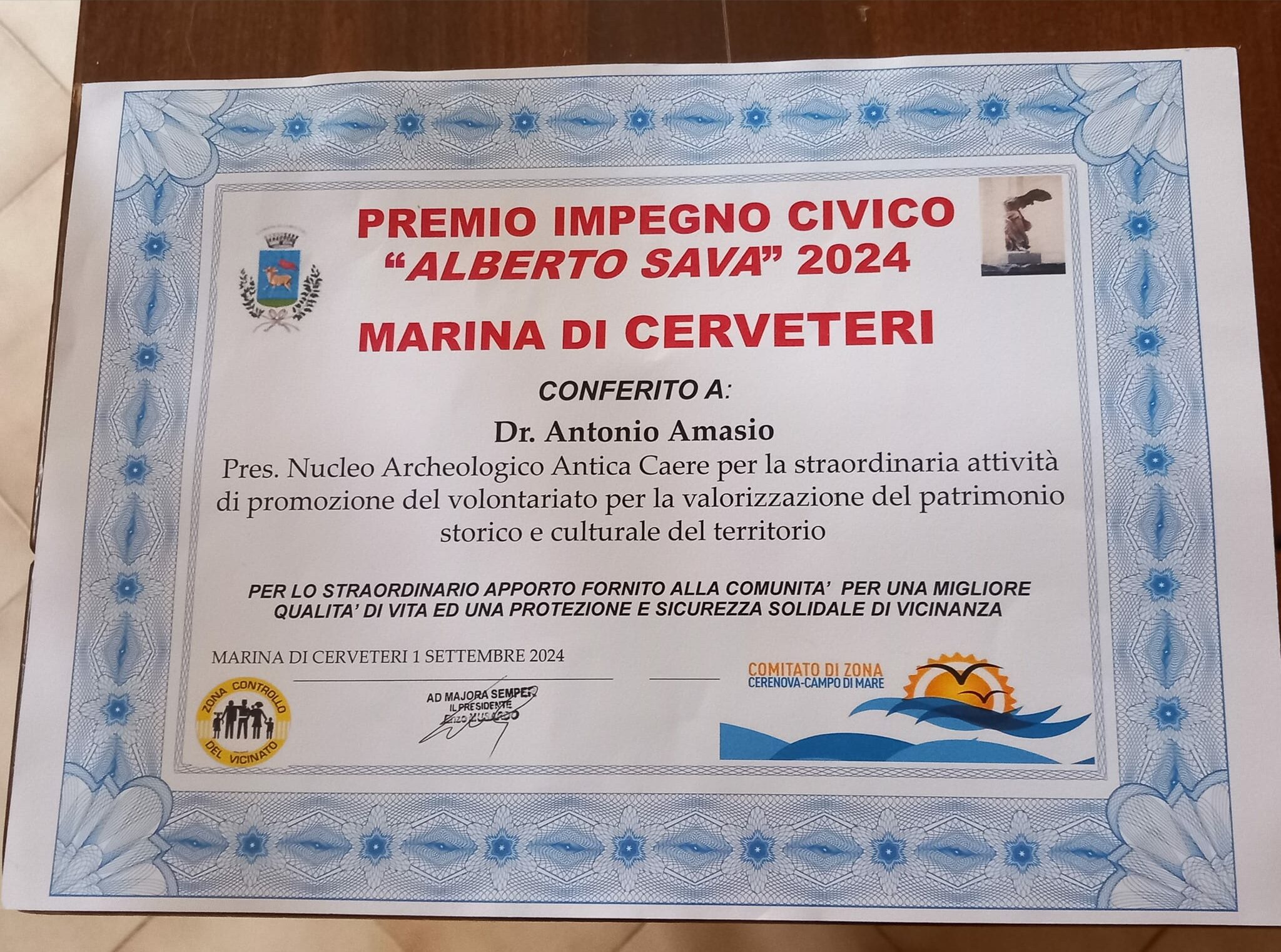 Scopri di più sull'articolo Premio impegno civico “Alberto Sava” 2024